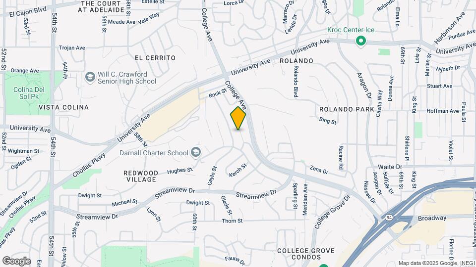 3830 Boren St Map and Location Details