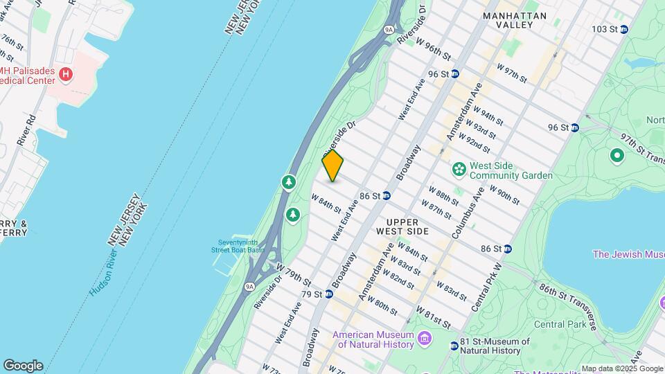 339 W 85th St Map and Location Details