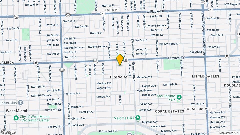 832 Wallace St Map and Location Details