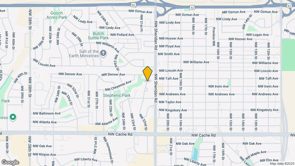 1823 NW 22nd St Map and Location Details