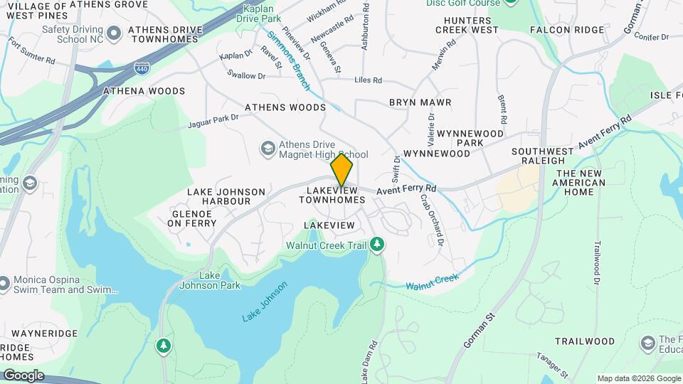 1004 Oak Lake Ct Map and Location Details