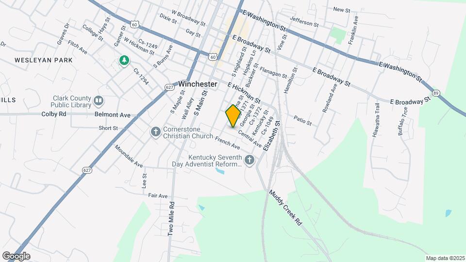 16 Central Ave Map and Location Details