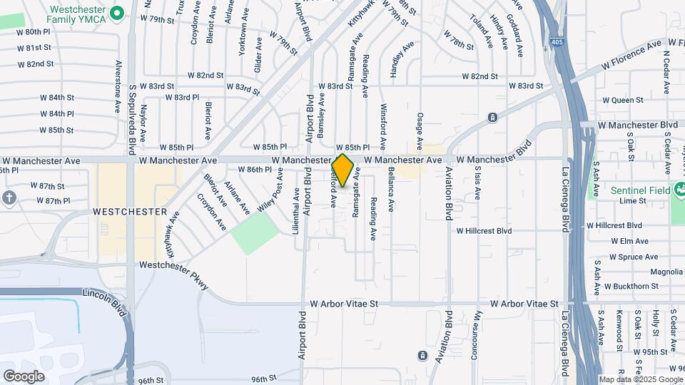 8650 Belford Ave, Unit 113 Map and Location Details