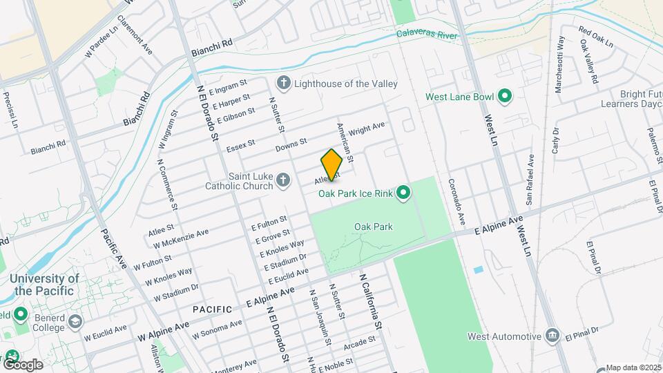 3814 N California St Map and Location Details