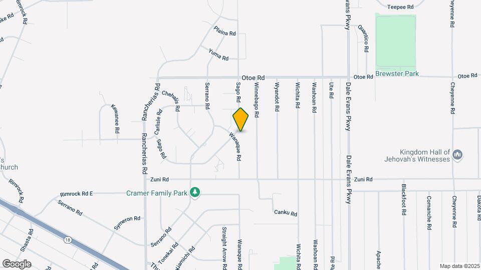 15873 Sago Rd Map and Location Details