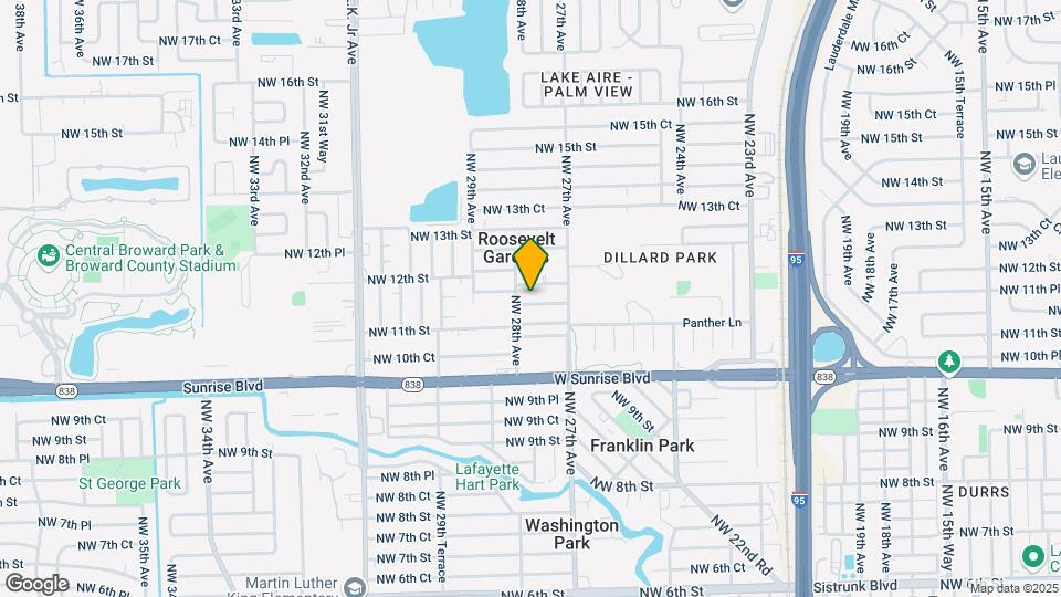 2771 NW 11th Ct Map and Location Details