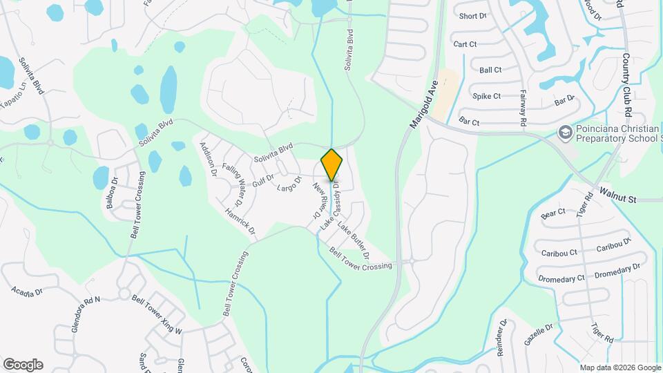 284 Lake Cassidy Dr Map and Location Details