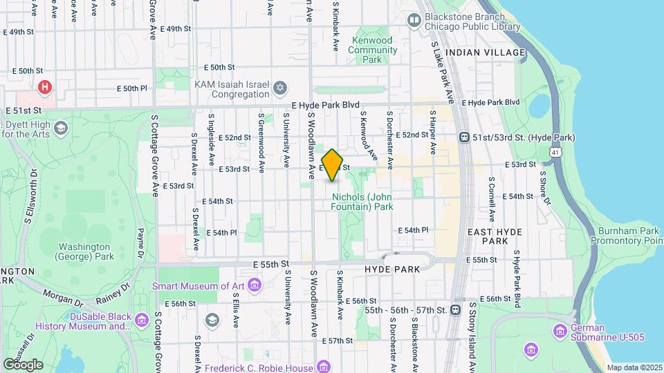 5328-5330 S Kimbark Ave Map and Location Details