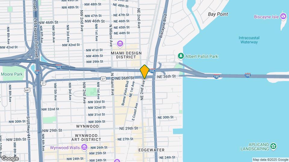206 NE 35th Ter, Unit B1 Map and Location Details