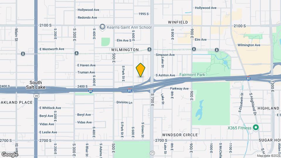 2358 S Green St Mapa y Detalles de la Ubicación