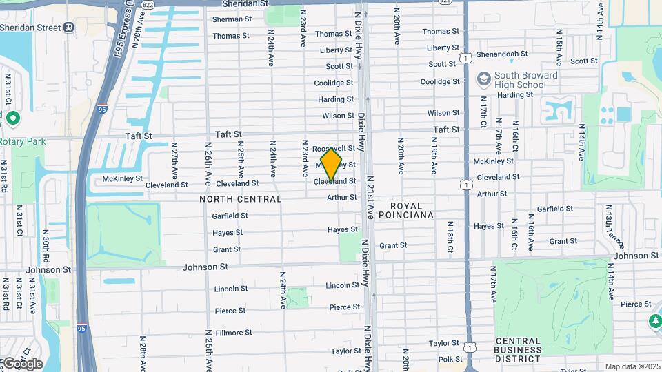 2210 Cleveland St Map and Location Details