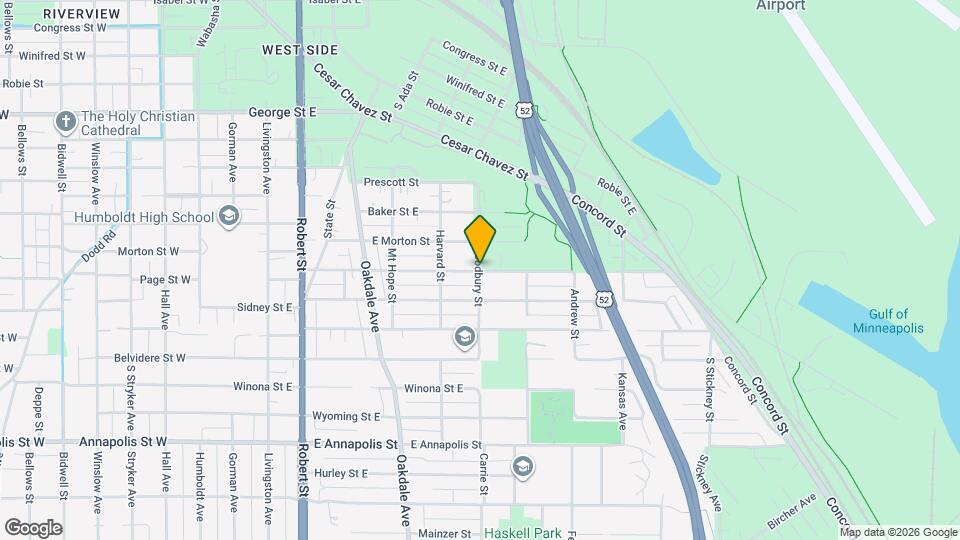 293 Page St E Map and Location Details