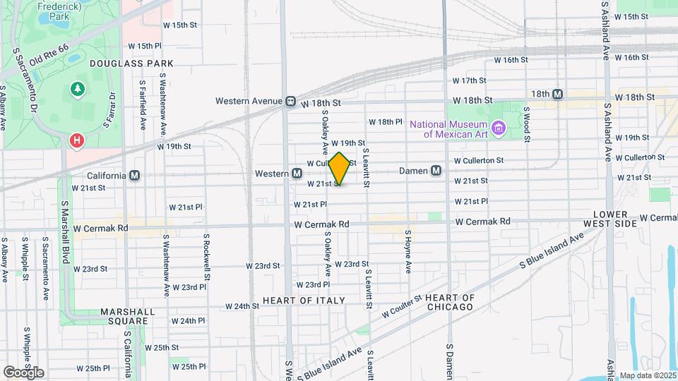 2245 W 21st St Map and Location Details