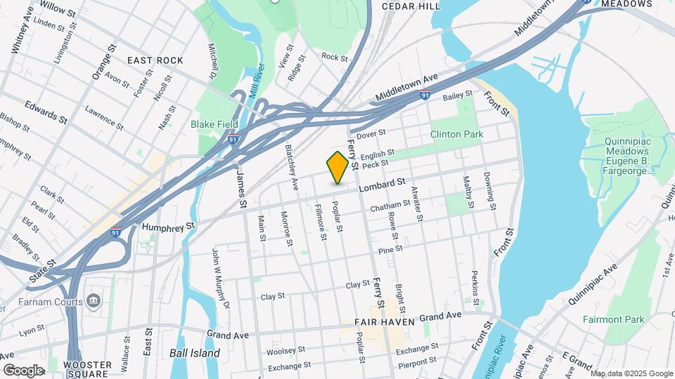 389 Lombard St Map and Location Details