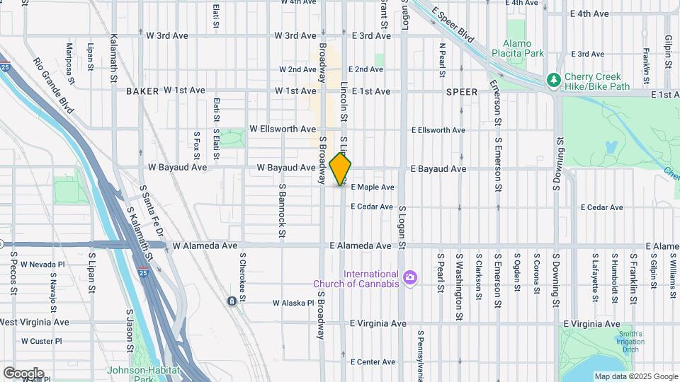 145 S Lincoln St Map and Location Details