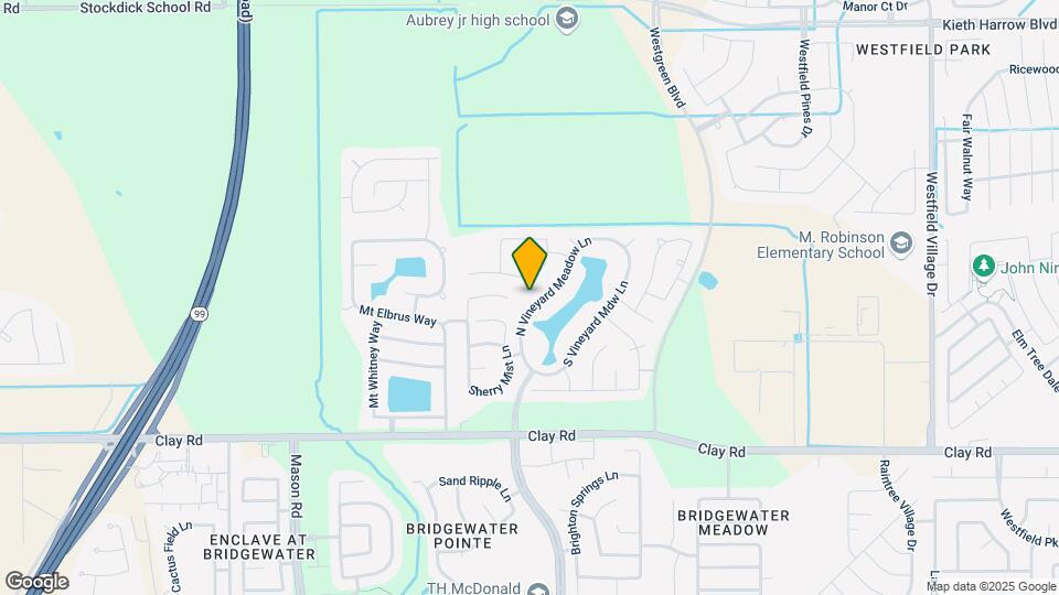 4323 N Vineyard Meadow Ln Map and Location Details