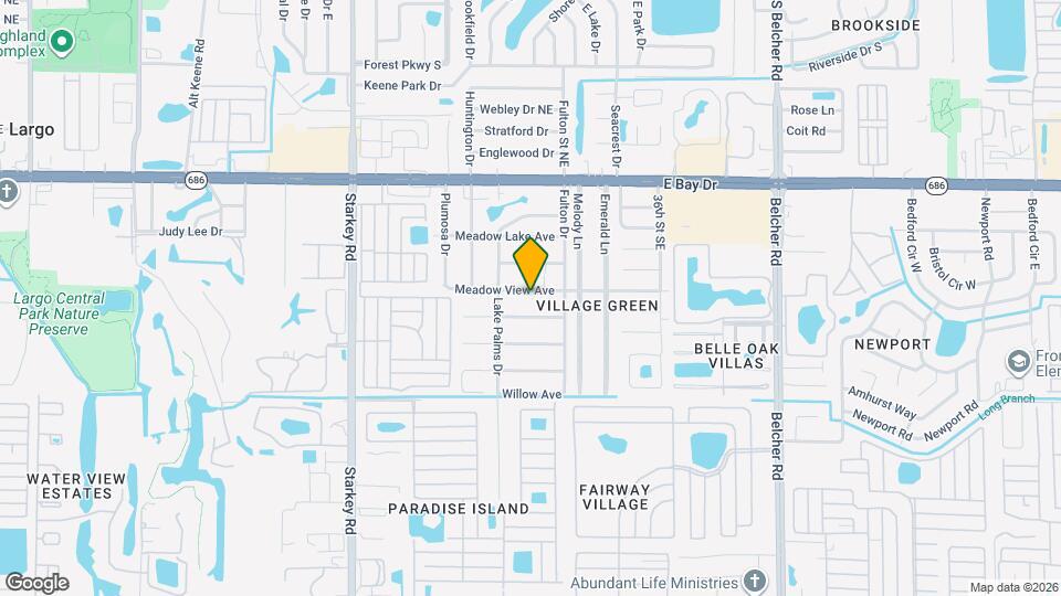 3072 Meadow View Ave Map and Location Details