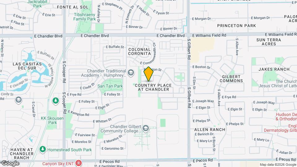 13323 E Butler St Map and Location Details