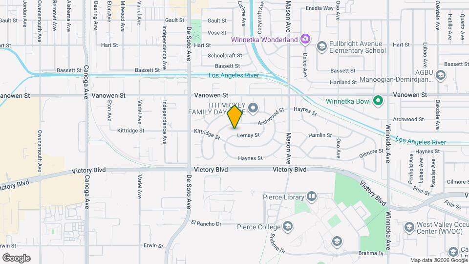 20713 Lemay St, Unit The Mockingbird Cottage Map and Location Details