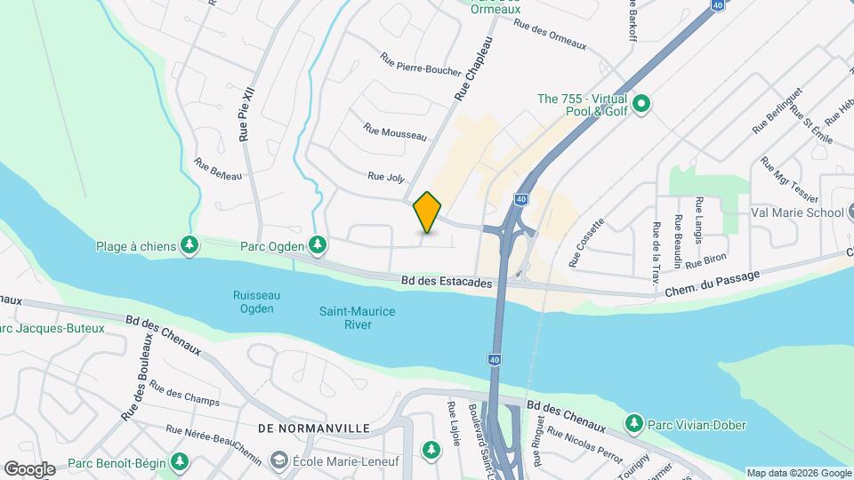40 Rue de Boucherville Map and Location Details