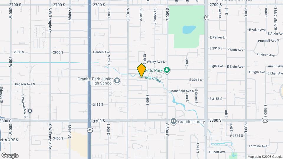 361 Park Creeke Ln Map and Location Details