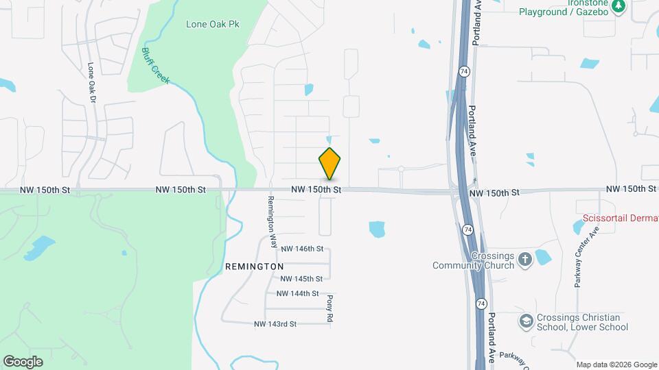 4104 NW 151st St Map and Location Details