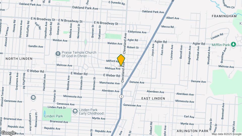 2765 Cleveland Ave Map and Location Details