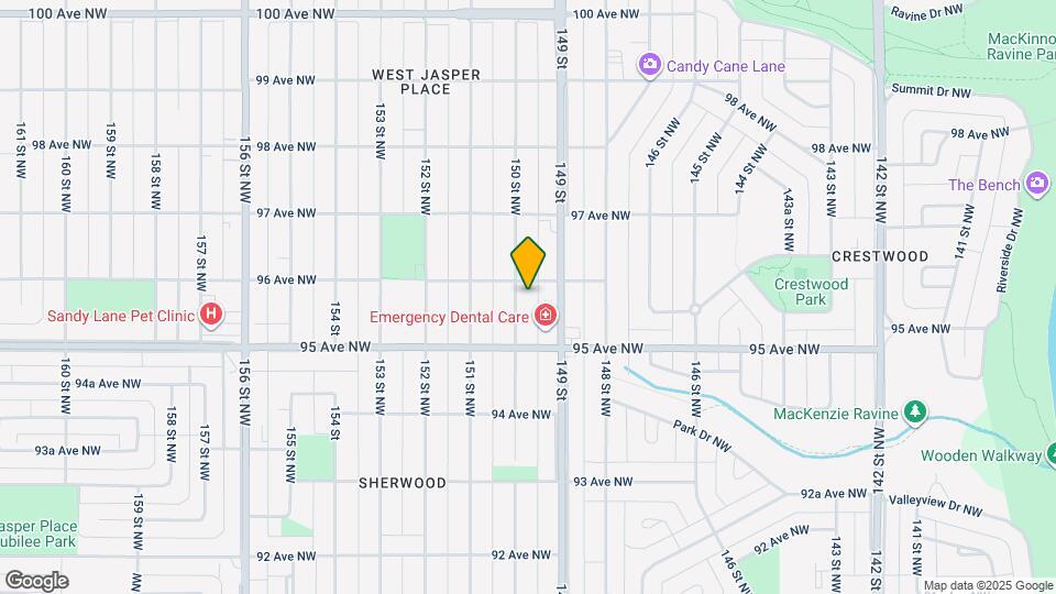 9539-9150 150 St NW Map and Location Details