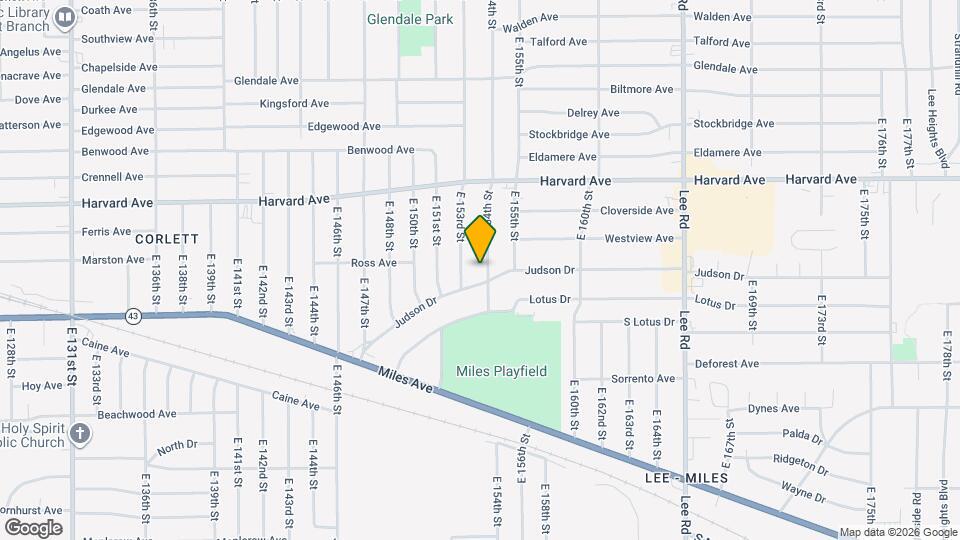 4150 E 154th St Map and Location Details