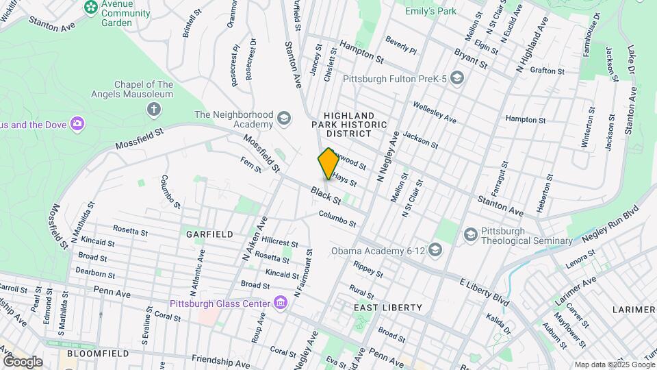604 Chislett St Map and Location Details