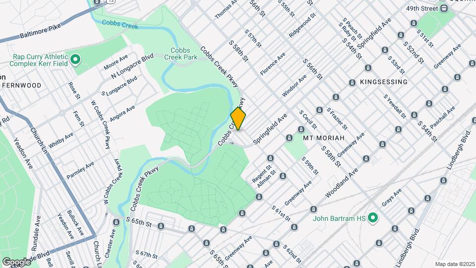 1717 S Edgewood St Map and Location Details