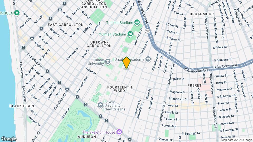 2324 Calhoun St Map and Location Details