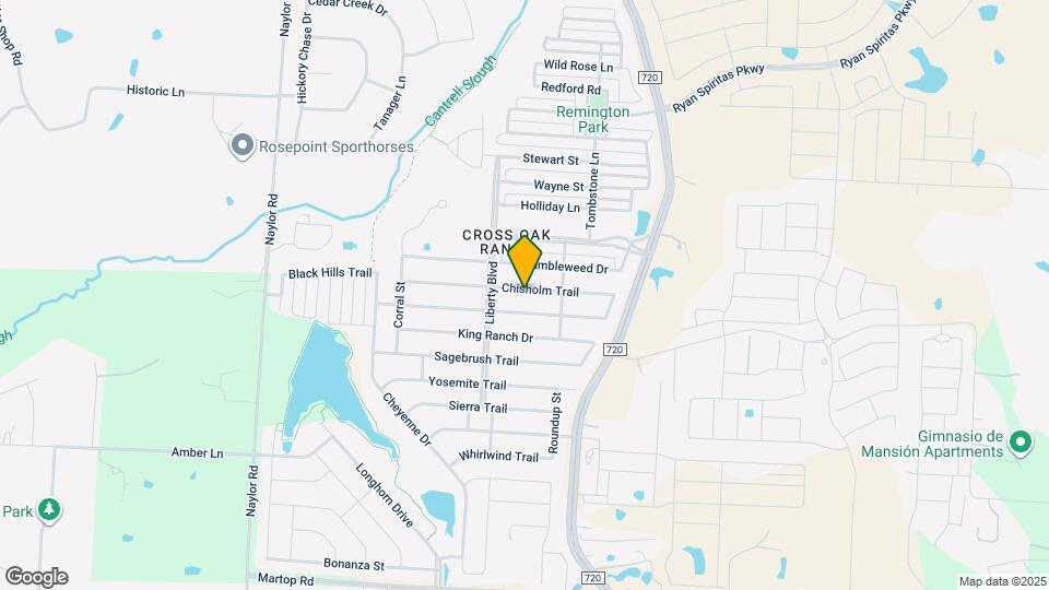 8828 Chisholm Trail Map and Location Details