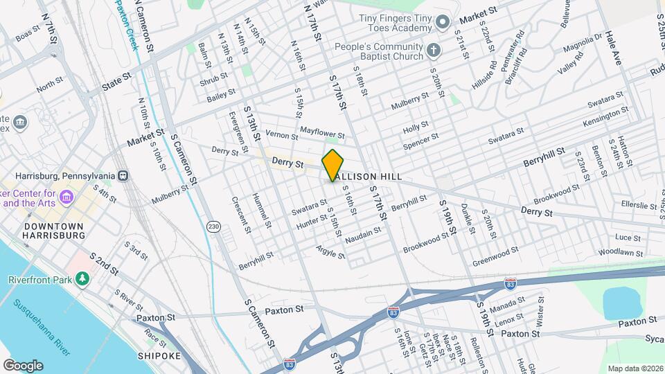 336 Brook St Map and Location Details