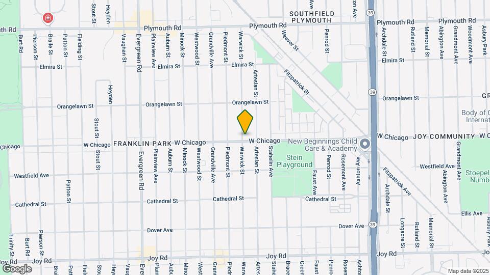 19044 W Chicago St Map and Location Details