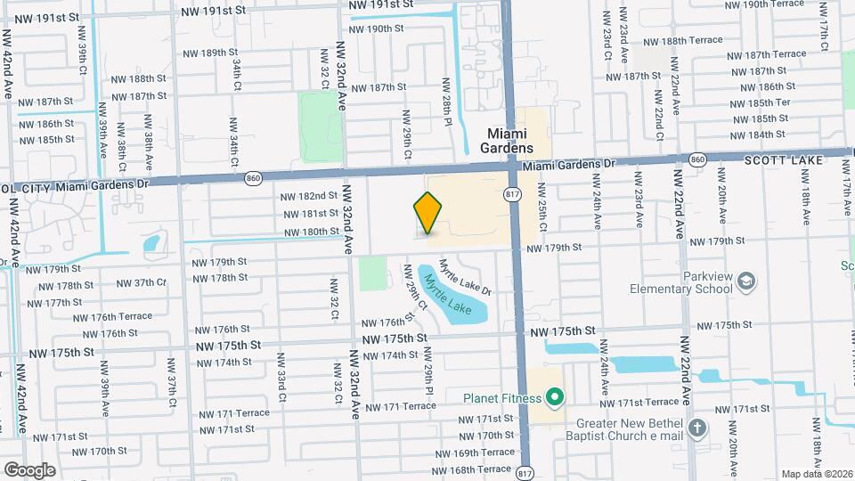 2800 NW 180th St Map and Location Details