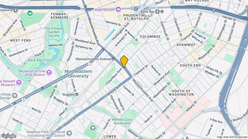 451-453-453 Massachusetts Ave Mapa y Detalles de la Ubicación