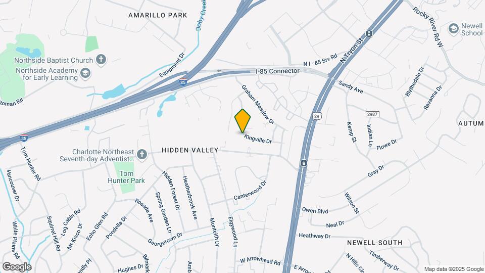 431 Kingville Dr Map and Location Details
