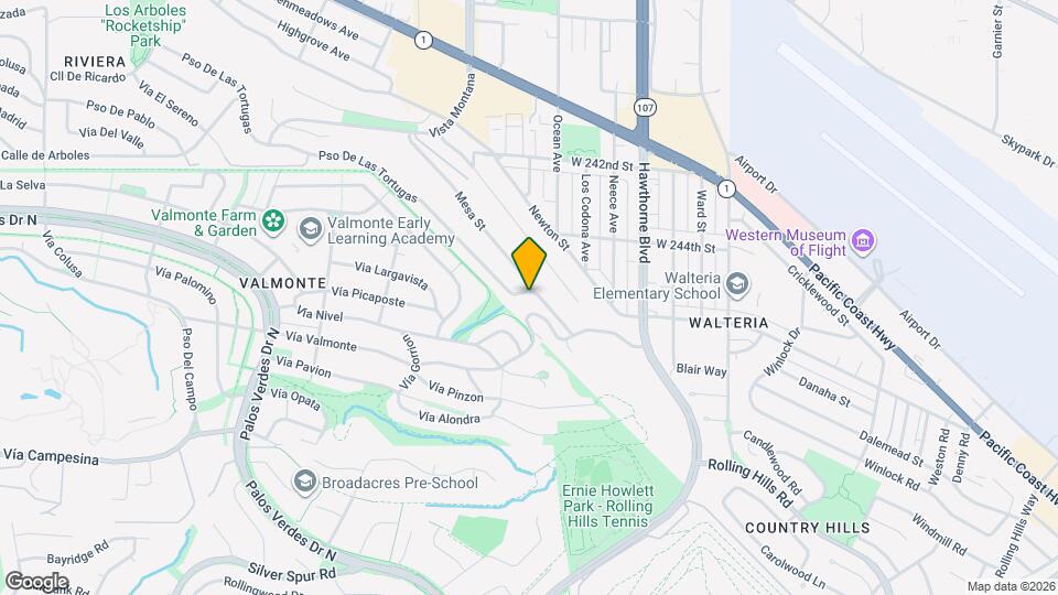 3900 Pso De Las Tortugas Map and Location Details