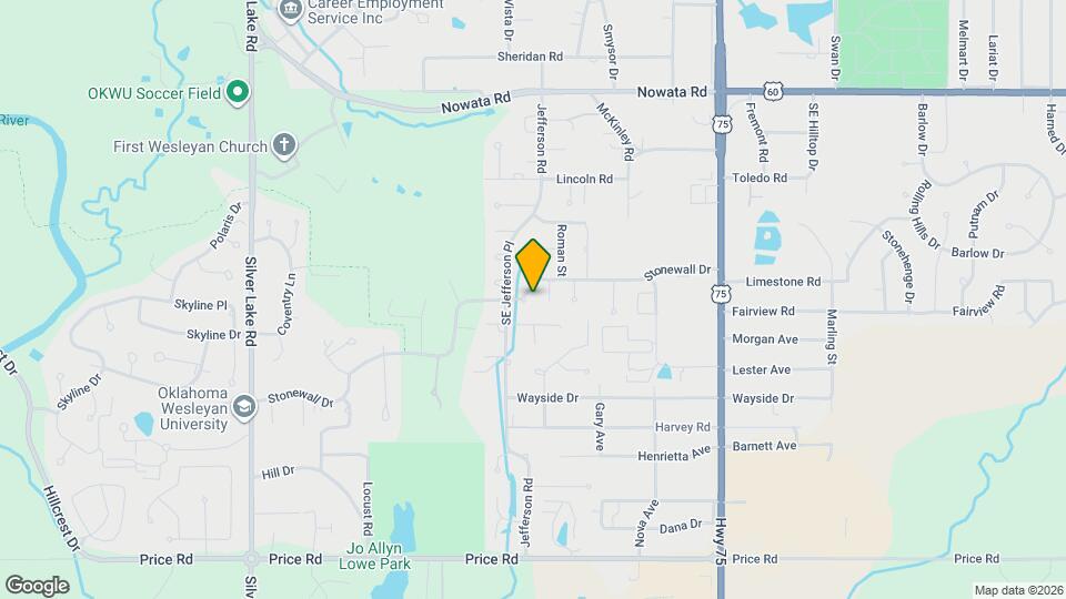 3117 Stonewall Dr Map and Location Details