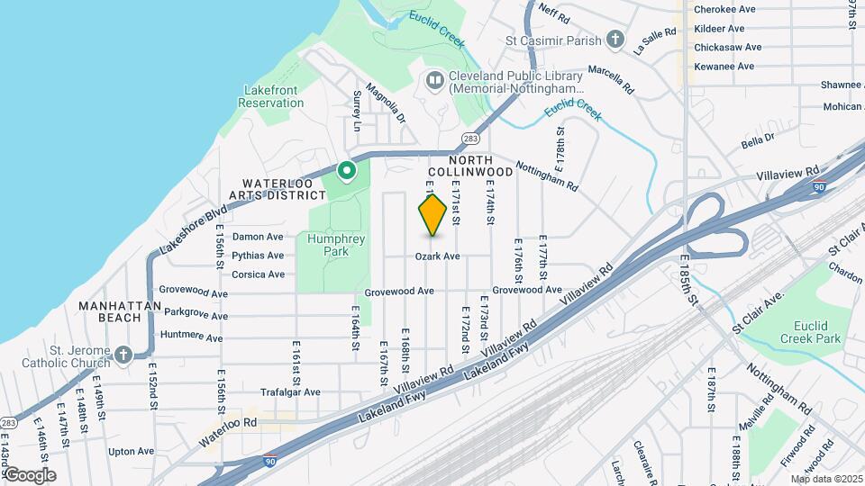 1107 E 169th St-Unit -1107 DN Map and Location Details