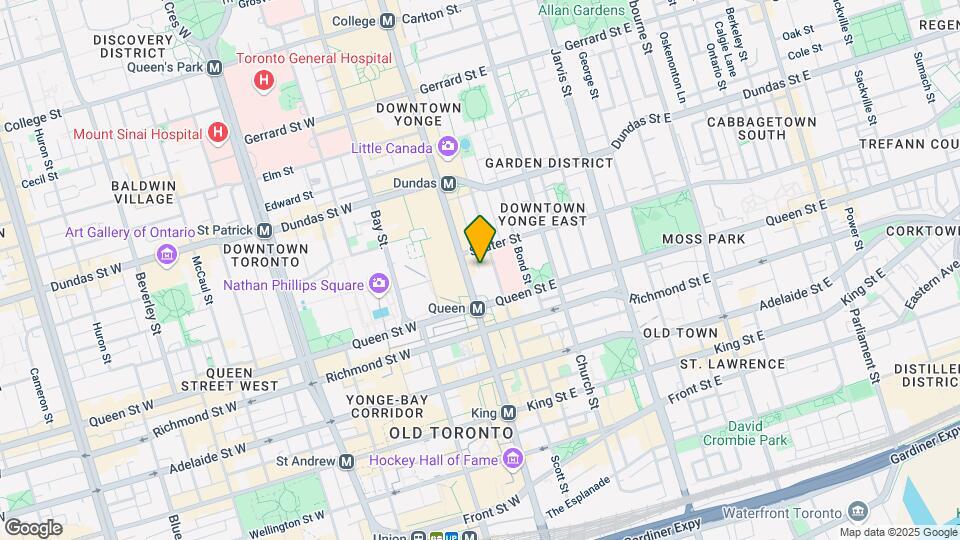 197 Yonge St Map and Location Details