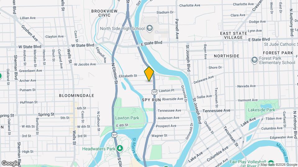 457 Nussbaum Ave Map and Location Details