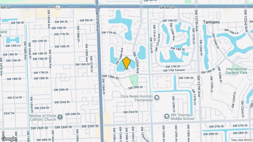 13210 SW 17th Ln, Unit # B6-18 Map and Location Details