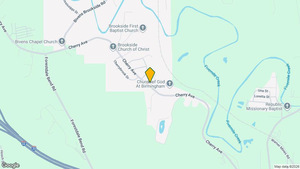 3265 Cherry Ave Map and Location Details