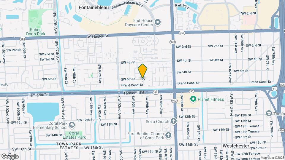 600 SW 89th Ct Map and Location Details