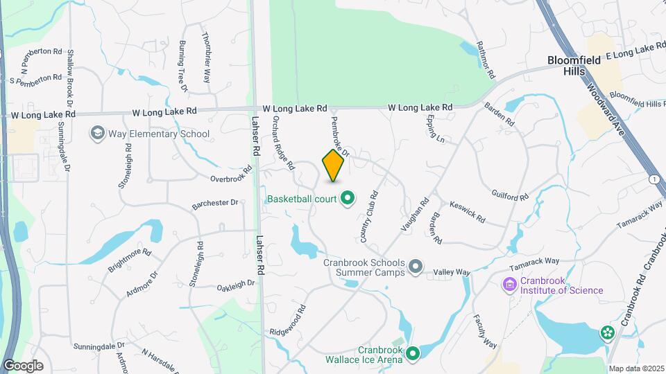 1200 Orchard Ridge Rd Map and Location Details