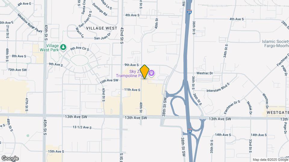 1024 40th St S Map and Location Details