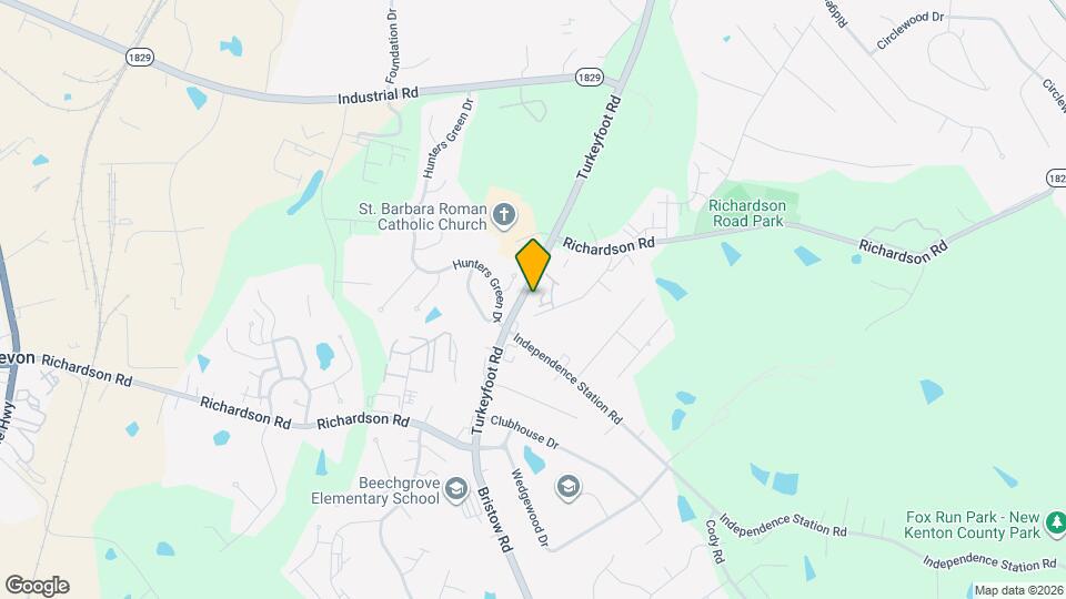 702 Amhurst Dr Map and Location Details