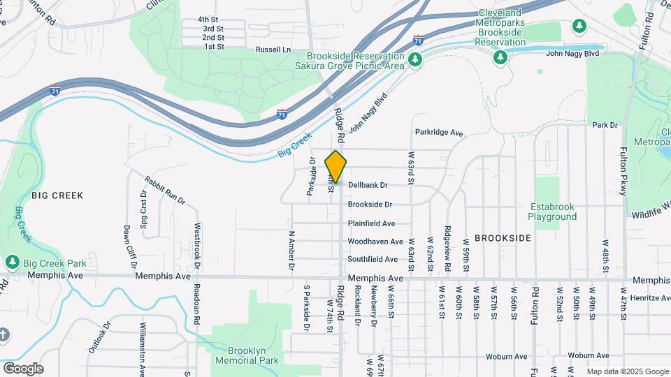 4118 Ridge Rd Map and Location Details